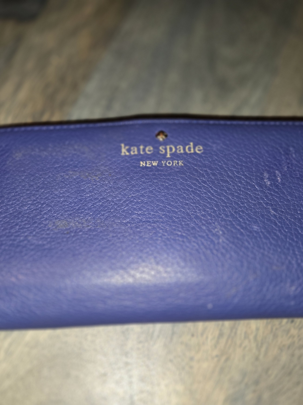 kate spade New York Purple Leather Wallet